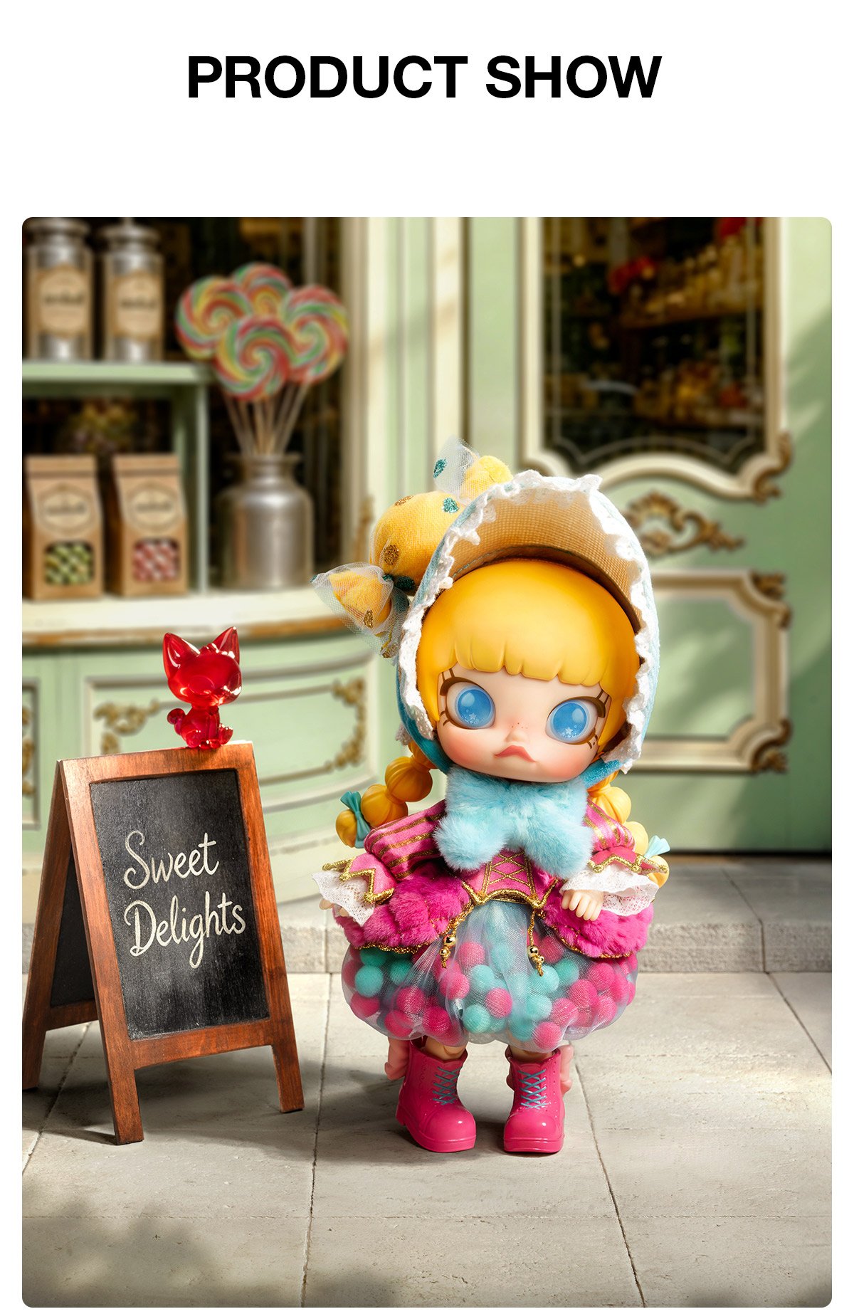 MOLLY Candy Artisan 1/8アクション フィギュア MOLLY Candy Artisan 1