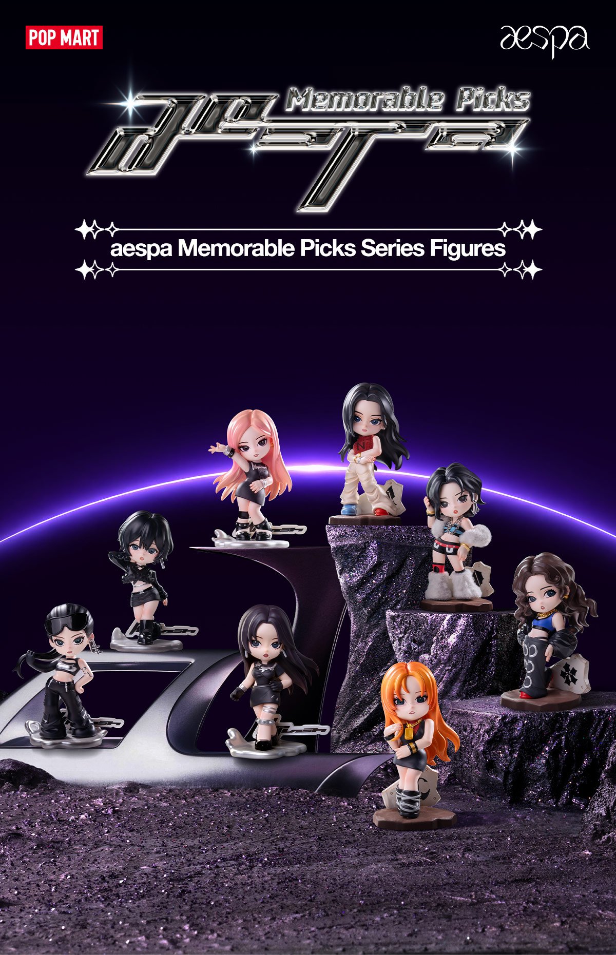 aespa Memorable Picks Series Figures | POP MART (Philippines)