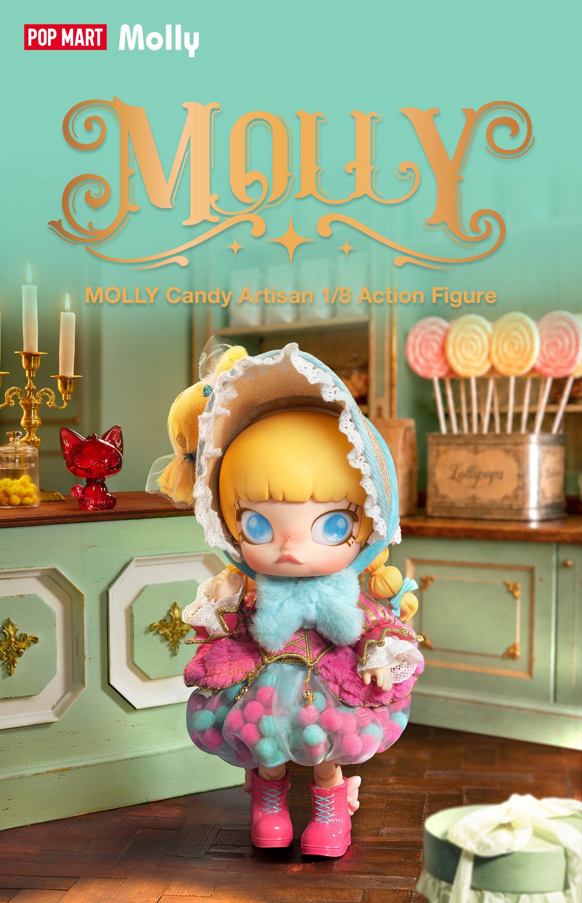 MOLLY Candy Artisan 1/8アクション フィギュア MOLLY Candy Artisan 1
