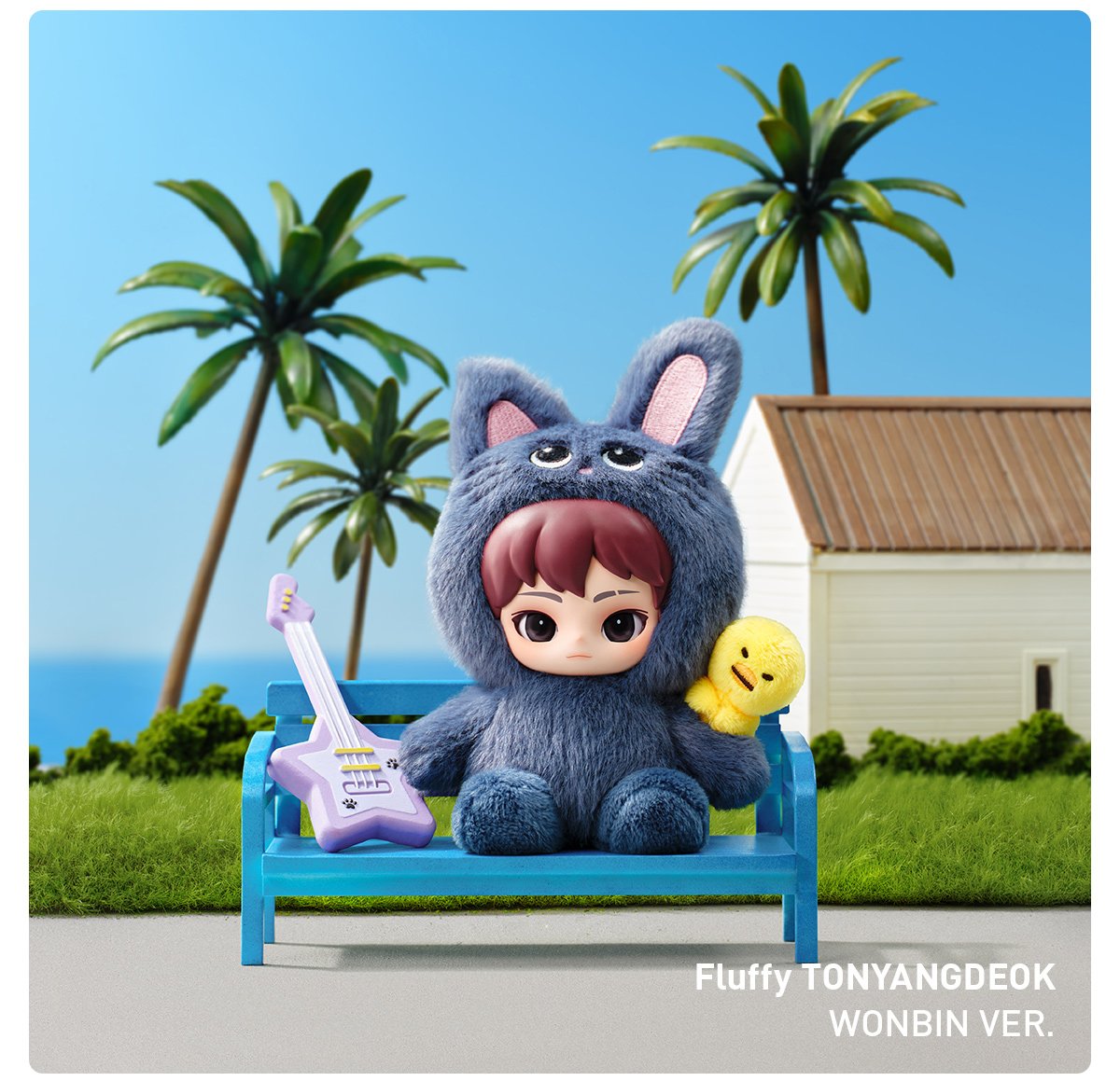 RIIZE Fluffy Club シリーズ ぬいぐるみペンダント | ポップマート