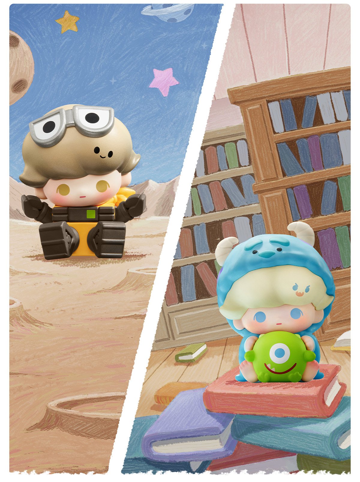 POP BEAN DIMOO WORLD × PIXAR シリーズ | ポップマート