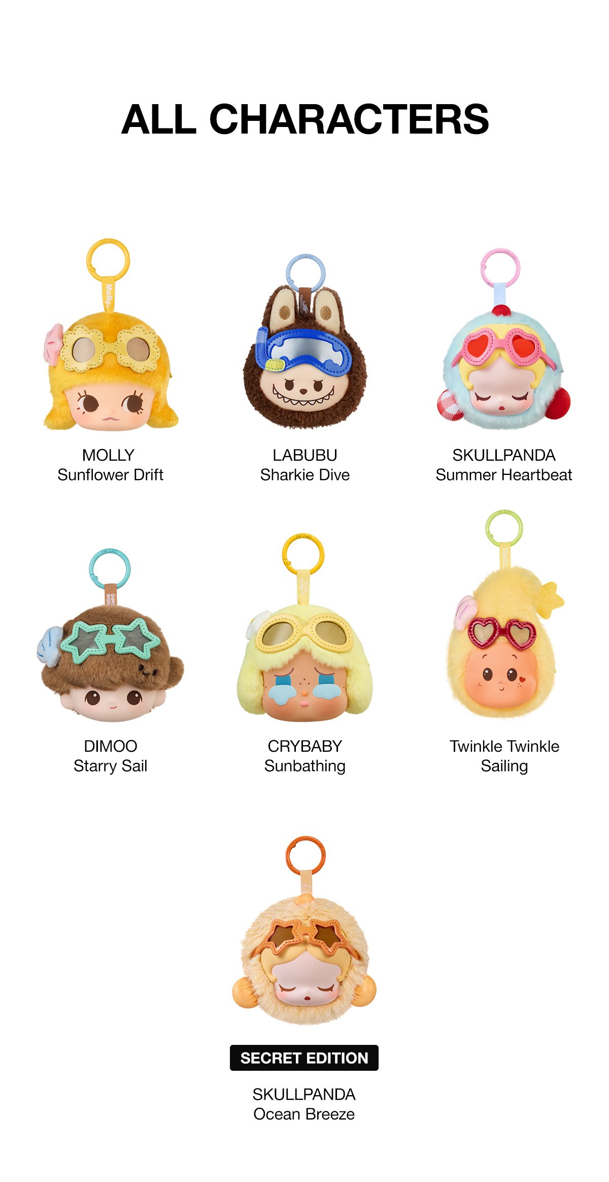 POP BEAN Island Vacation Series Earphone Case | POP MART (Australia)