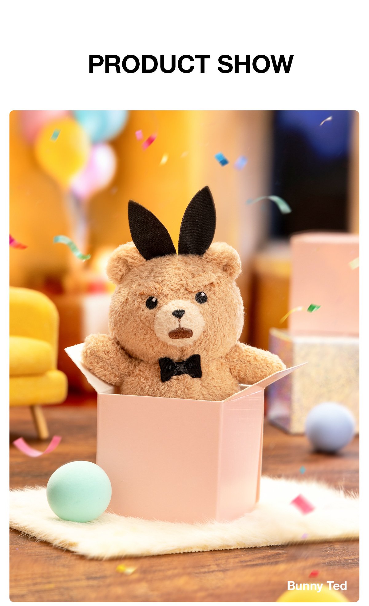 Ted 2 - Baby Ted Action Plush Pendant | POP MART (Singapore)