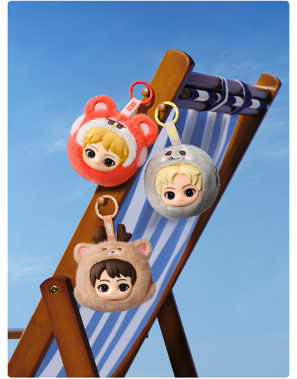 POPMART RIIZE ミニポーチキーチェーン　ぬいぐるみペンダント　ソヒ RIIZE Fluffy Club シリーズ ミニポーチキーチェーン | POP MART (Japan)