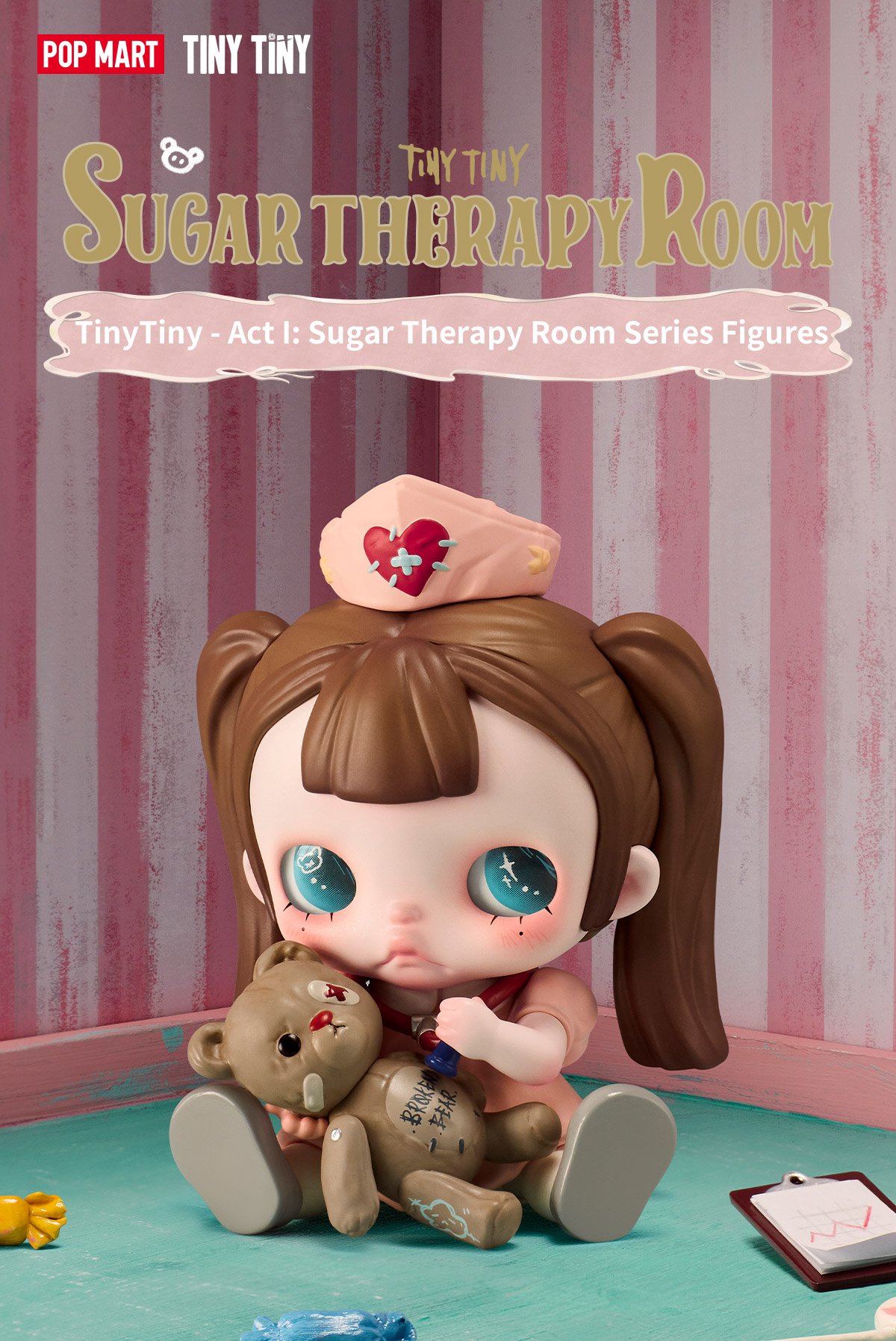 TINYTINY ACT I: Sugar Therapy Room シリーズ フィギュア | POP MART
