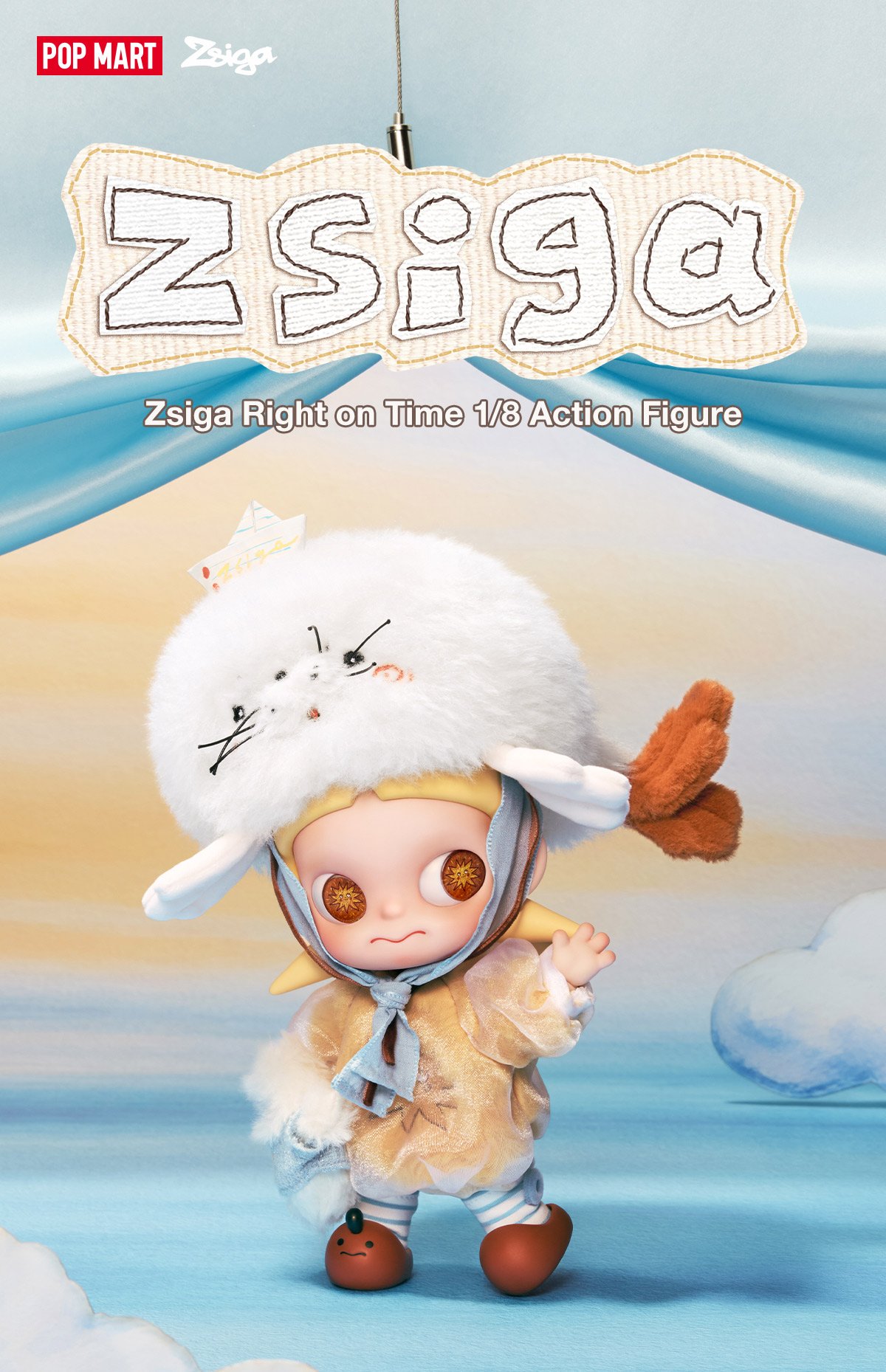 Zsiga Right on Time 1/8 Action Figure | POP MART (Singapore)