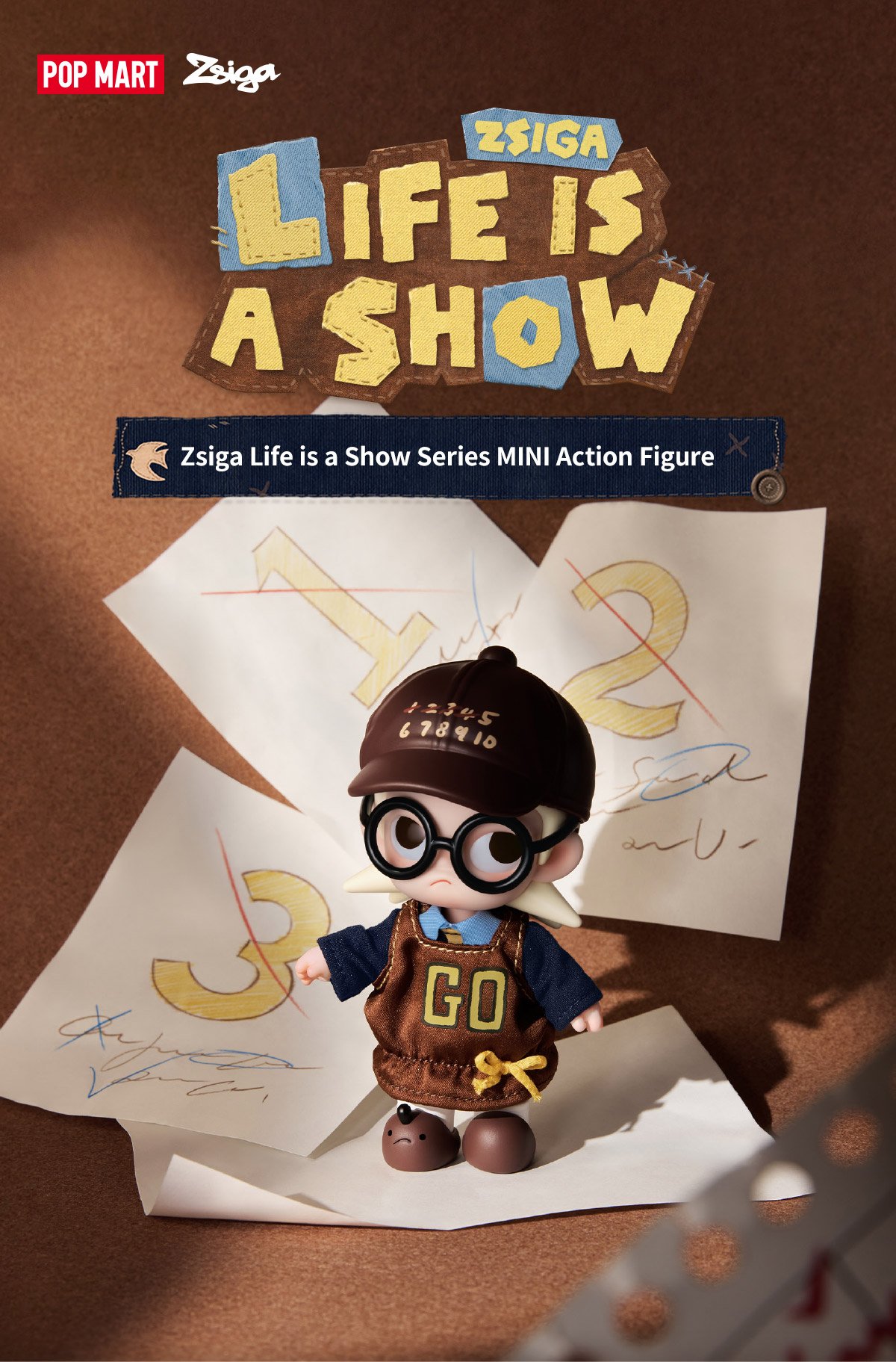 Zsiga Life is a Show シリーズ ミニアクションフィギュア | ポップマート