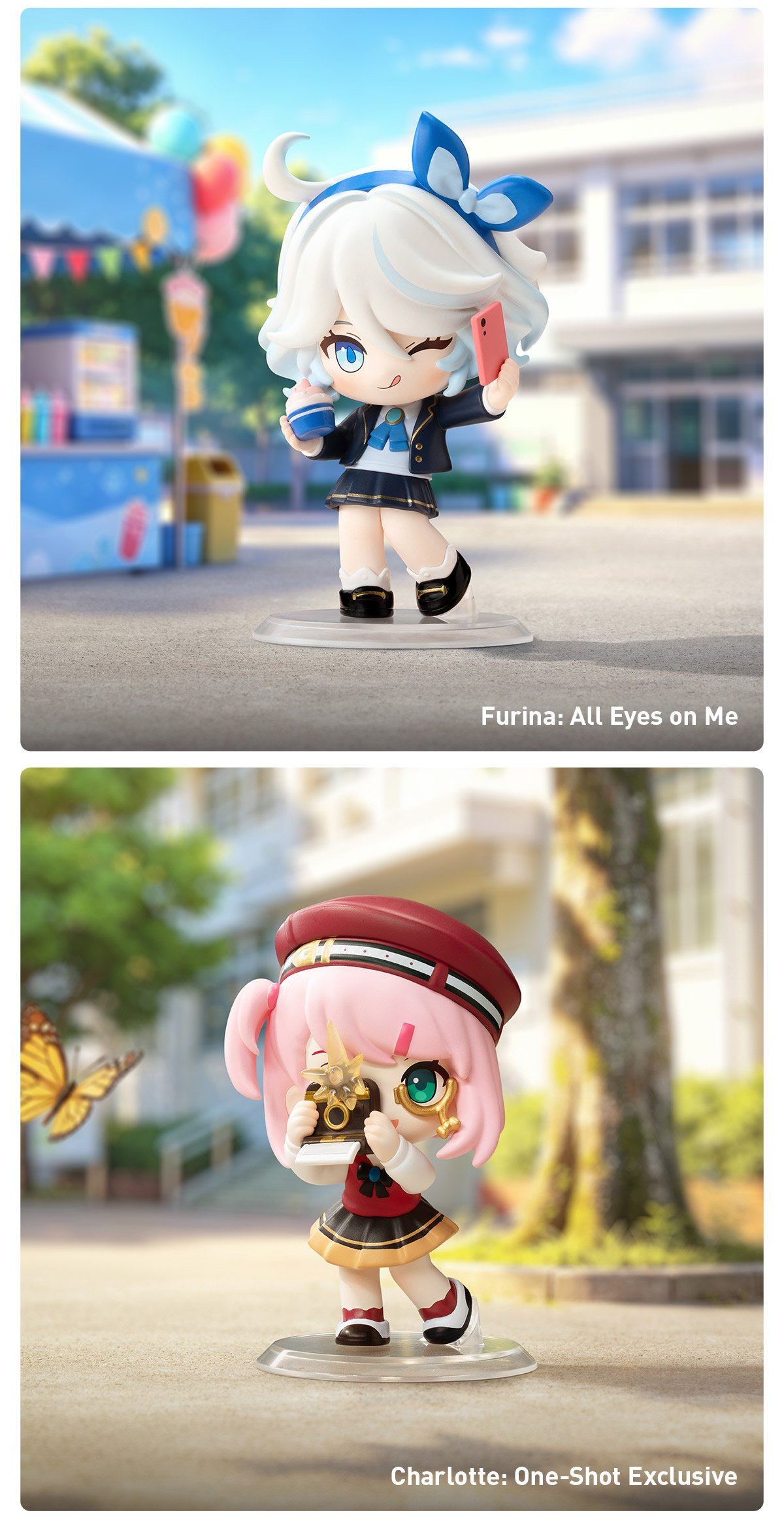 原神 学園キャンパスシリーズ ちびキャラフィギュア | ポップマート