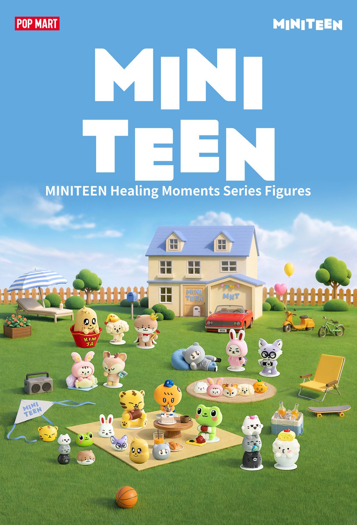 MINITEEN Healing Moments シリーズ フィギュア | ポップマート