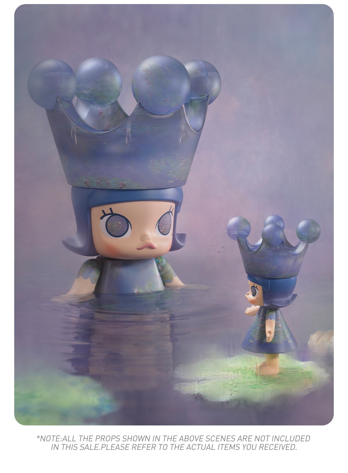MEGA ROYAL MOLLY 400% Monet-Les Nymphéas | POP MART (Philippines)