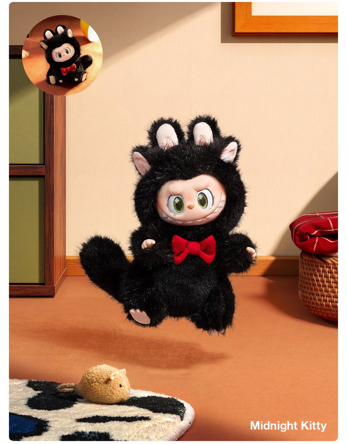THE MONSTERS CAT MODE ON シリーズ ぬいぐるみキーホルダー | ポップ