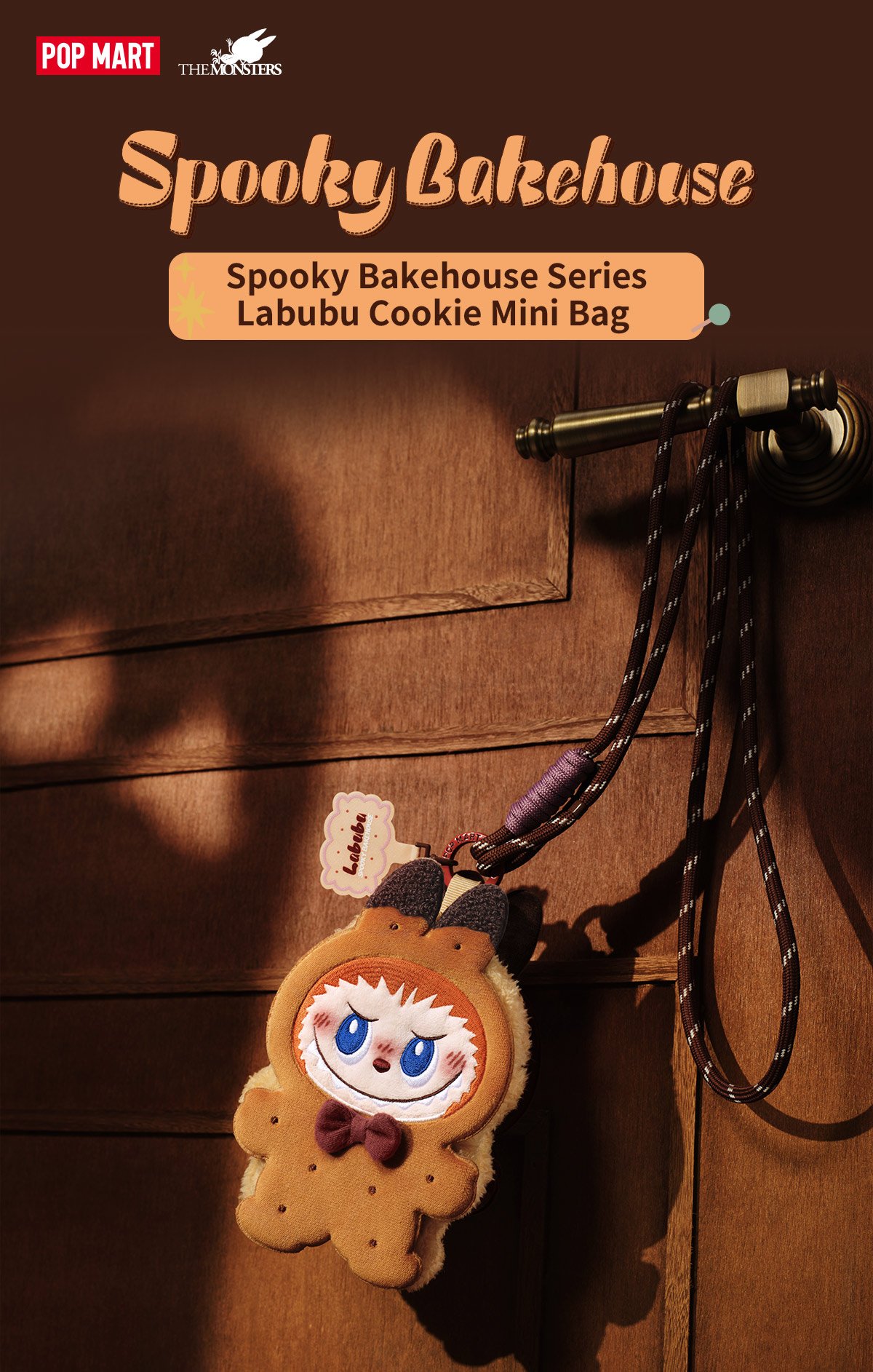 Spooky Bakehouse シリーズ Labubu クッキー ミニバッグ | ポップマート