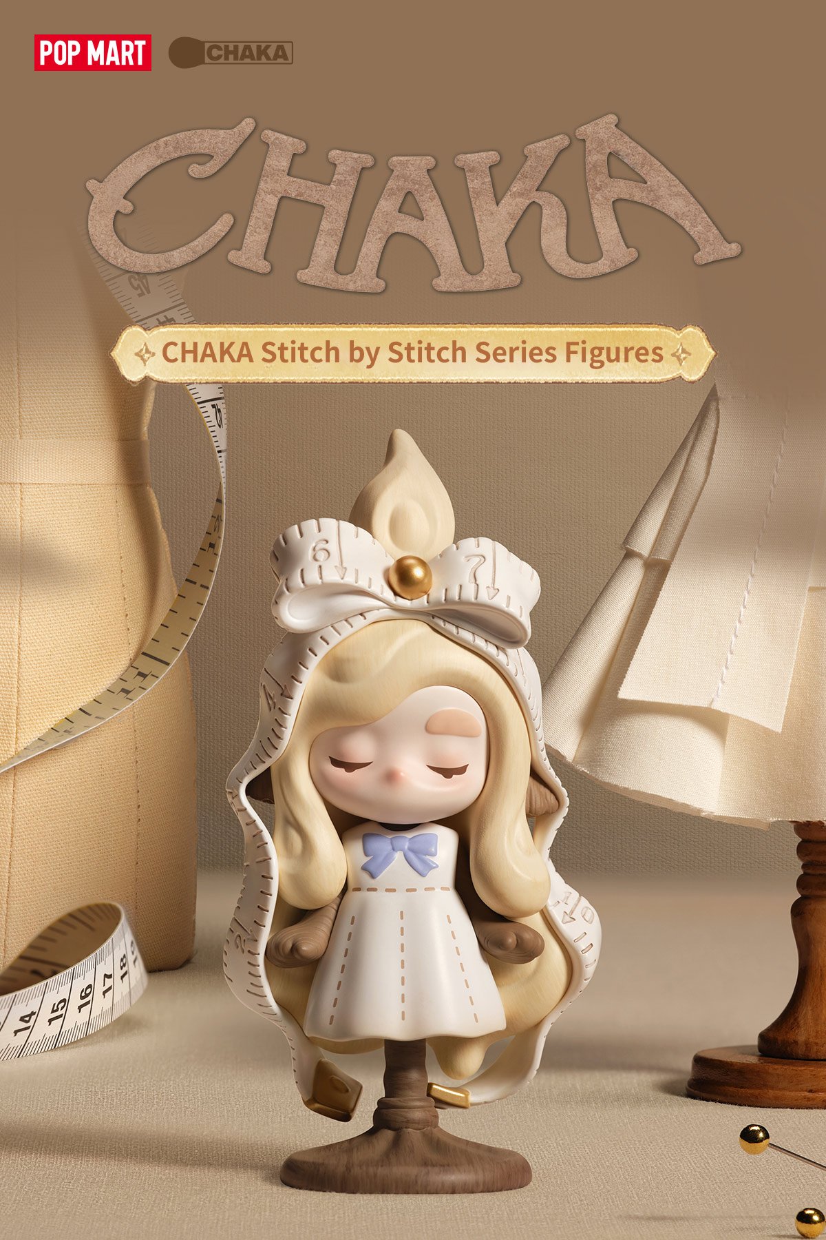 CHAKA Stitch by Stitch シリーズ フィギュア | POP MART (Japan)