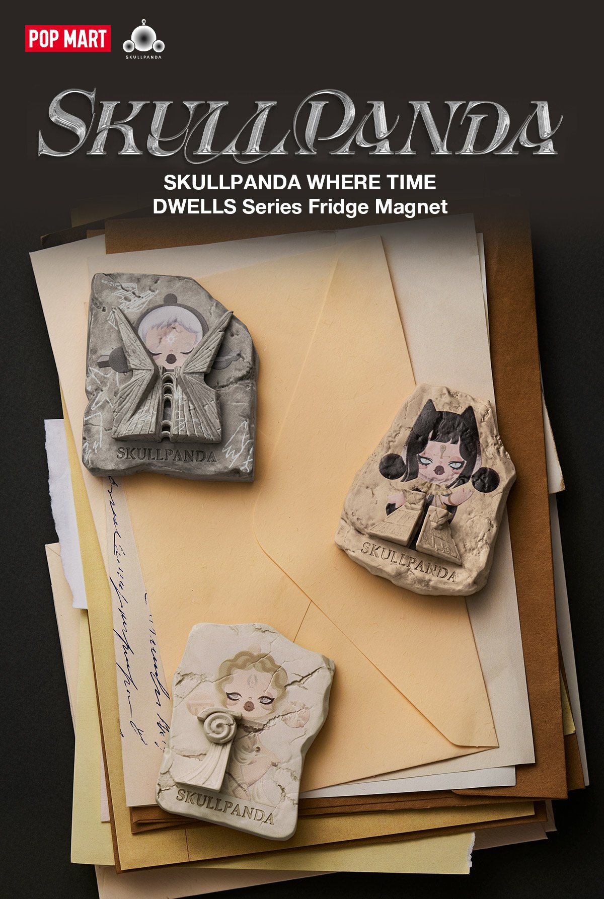 SKULLPANDA WHERE TIME DWELLS Series Fridge Magnet | POP MART
