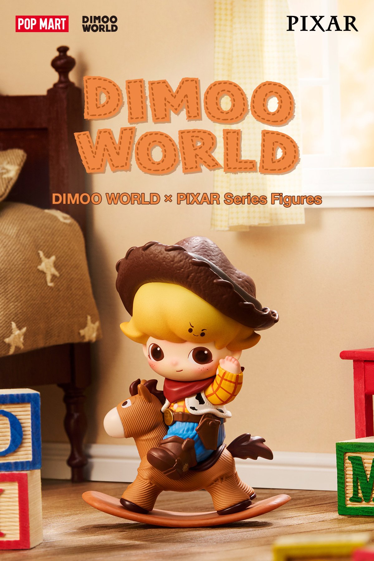DIMOO WORLD × PIXAR Series Figures | POP MART (Thailand)