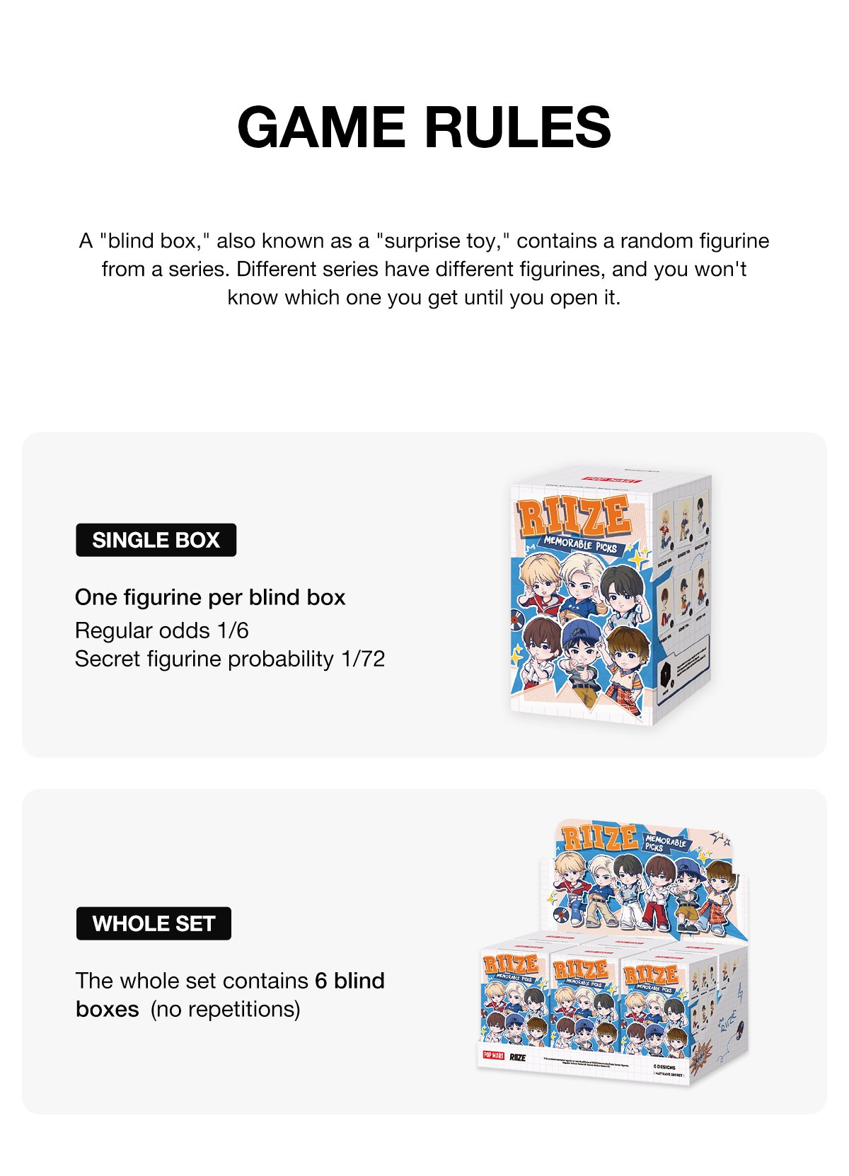 RIIZE Memorable Picks Series Figures | POP MART (New Zealand)