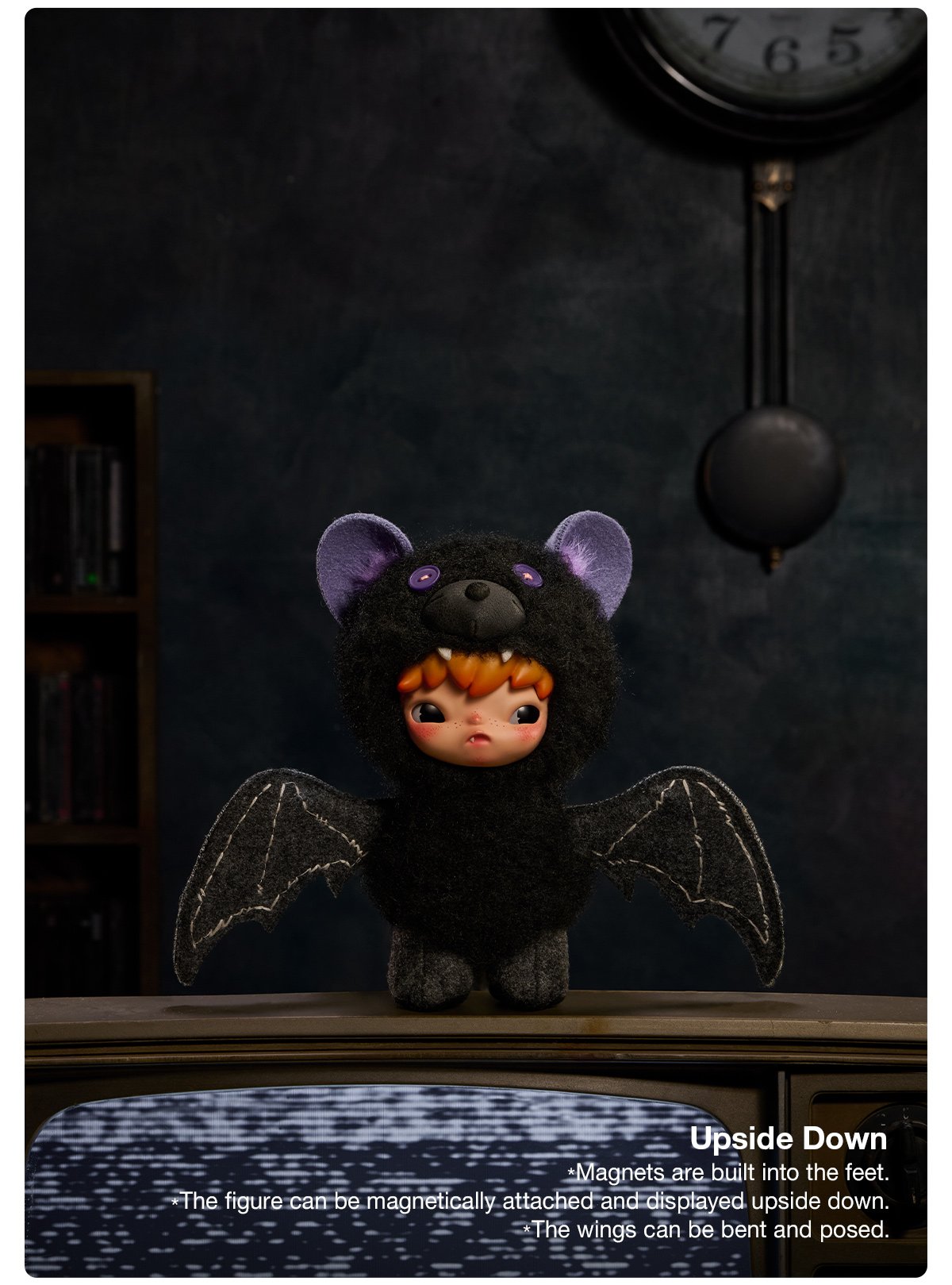 POPMART Hirono After Darkシリーズぬいぐるみキーホルダー Hirono After Dark Series Plush Doll Pendant | POP MART (Australia)