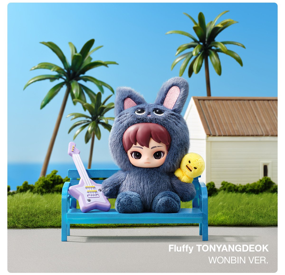 RIIZE Fluffy Club Series Vinyl Plush Doll Pendant | POP MART
