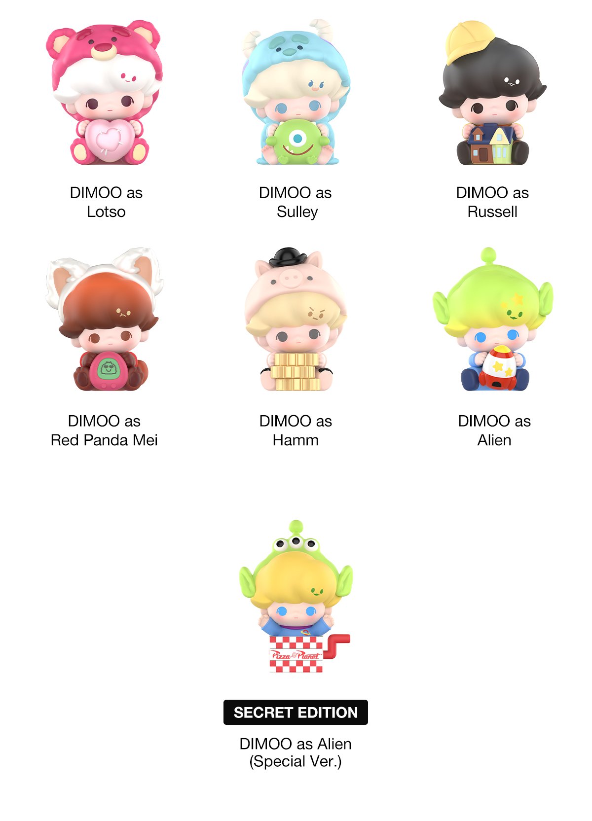 POP BEAN DIMOO WORLD × PIXAR Series | POP MART (Singapore)