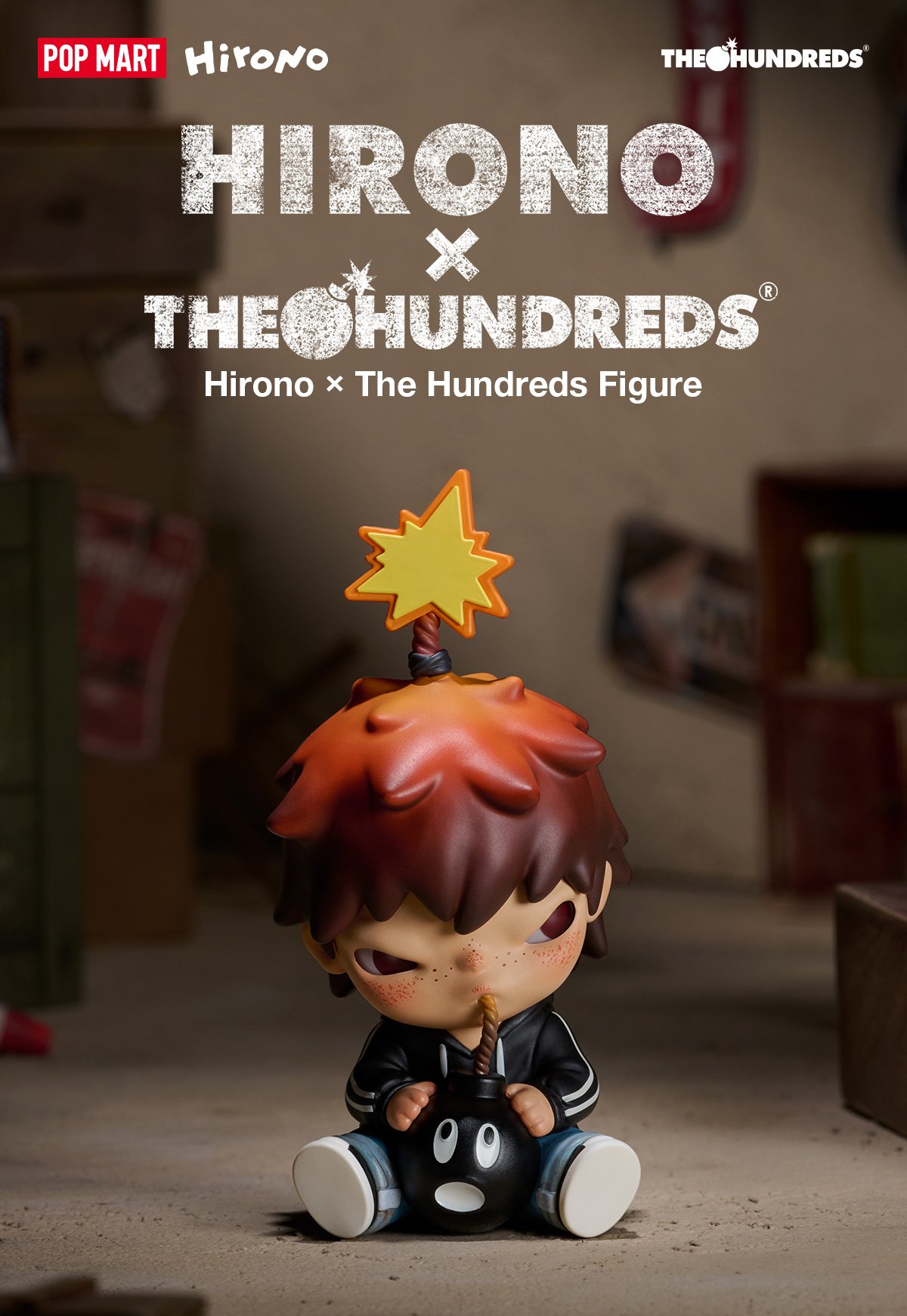 Hirono × The Hundreds Blister | POP MART (Singapore)