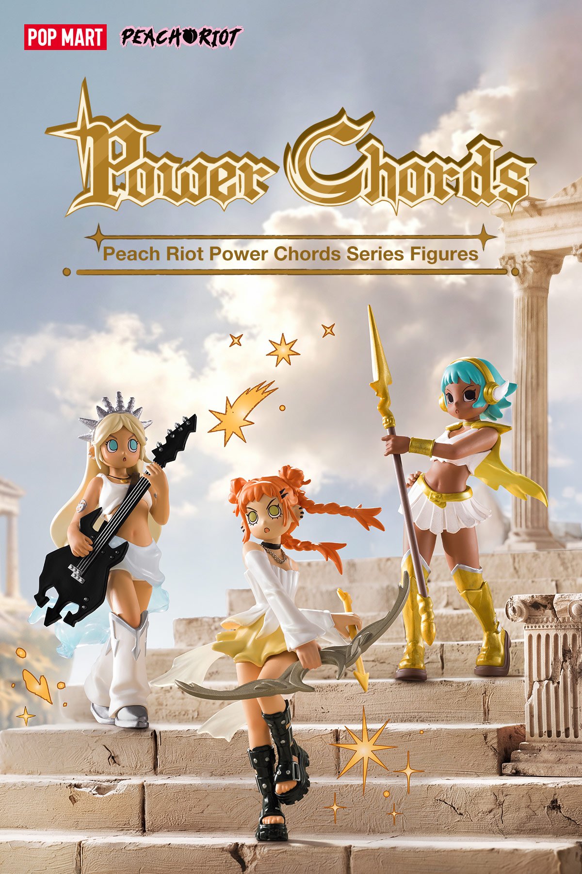 Peach Riot Power Chords Series Figures | POP MART (Singapore)