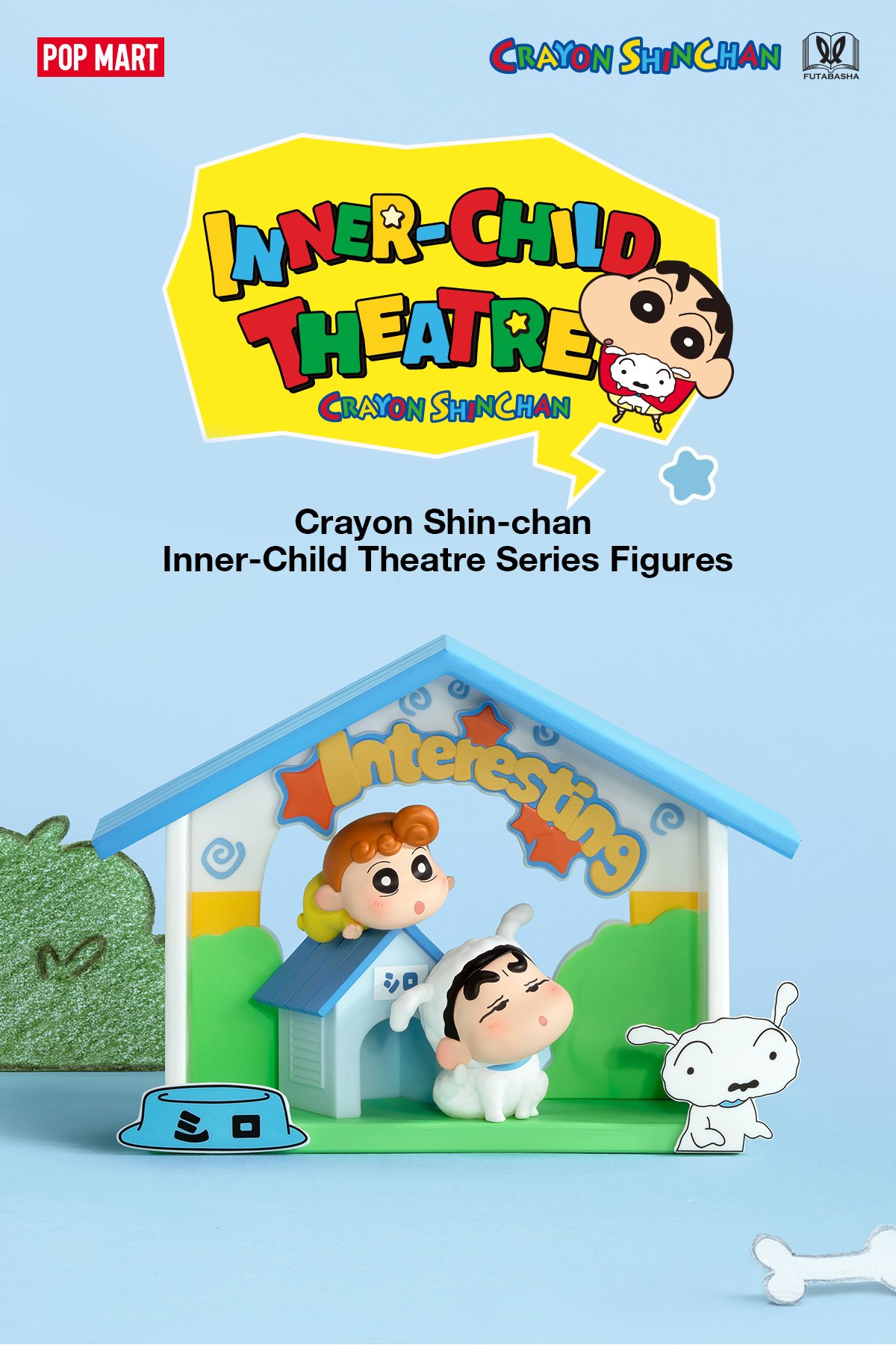 Crayon Shin-chan Inner-Child Theatre Series Figures | POP MART