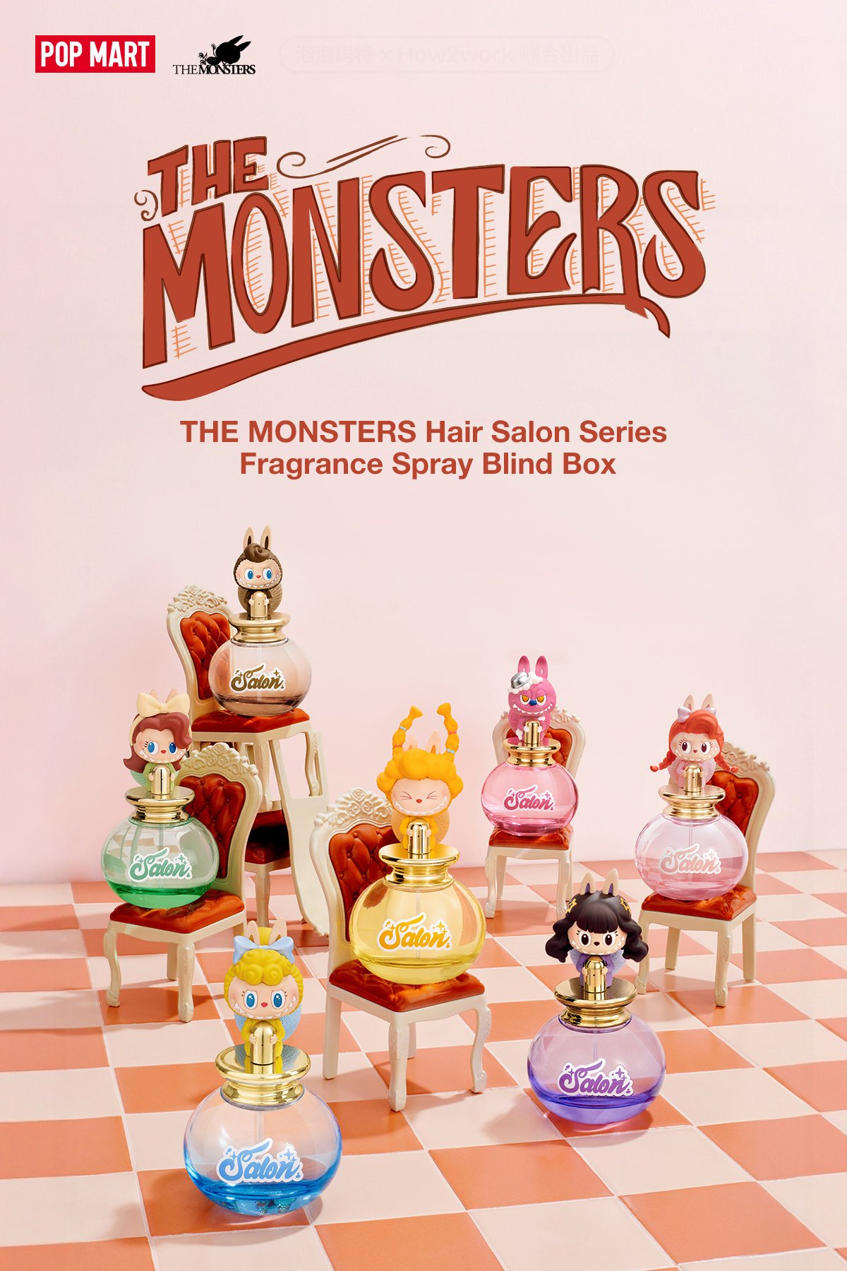 THE MONSTERS Hair Salon Series-Fragrance Spray Blind Box | POP