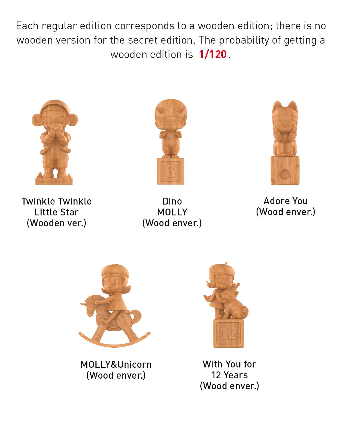 MOLLY Anniversary Statues Classical Retro Series Figures | ポップ