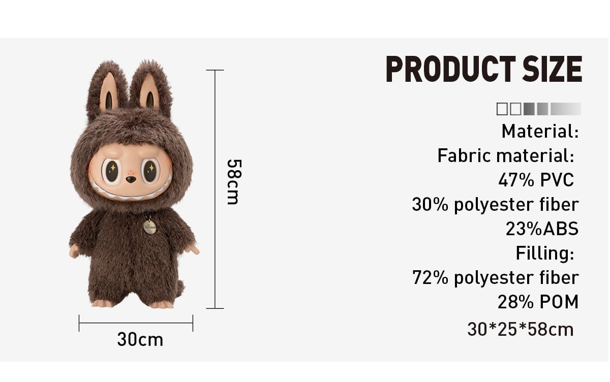 chami 未開封品 NAKED MONSTER ZOO SOFT ぬいぐるみ THE MONSTERS I FOUND YOU ぬいぐるみ | POP MART (Japan)