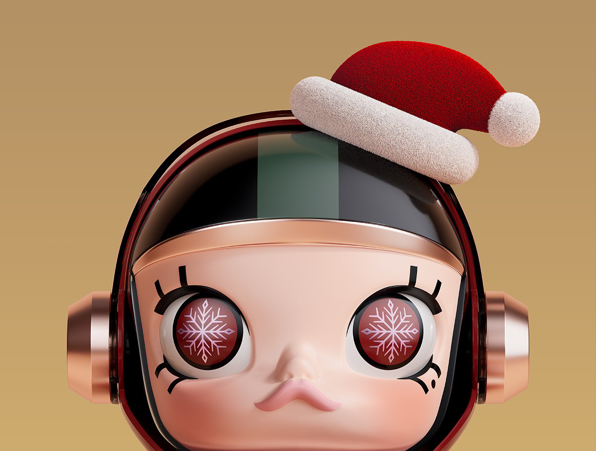 MEGA SPACE MOLLY 400% Christmas 2024 | ポップマート