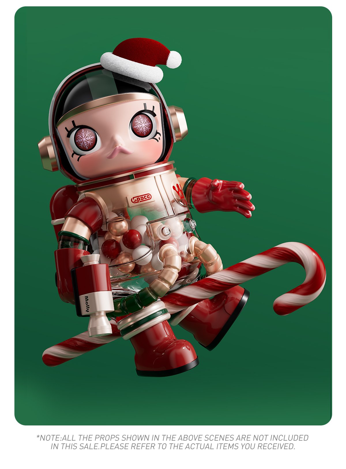 MEGA SPACE MOLLY 400% Christmas 2024 | ポップマート