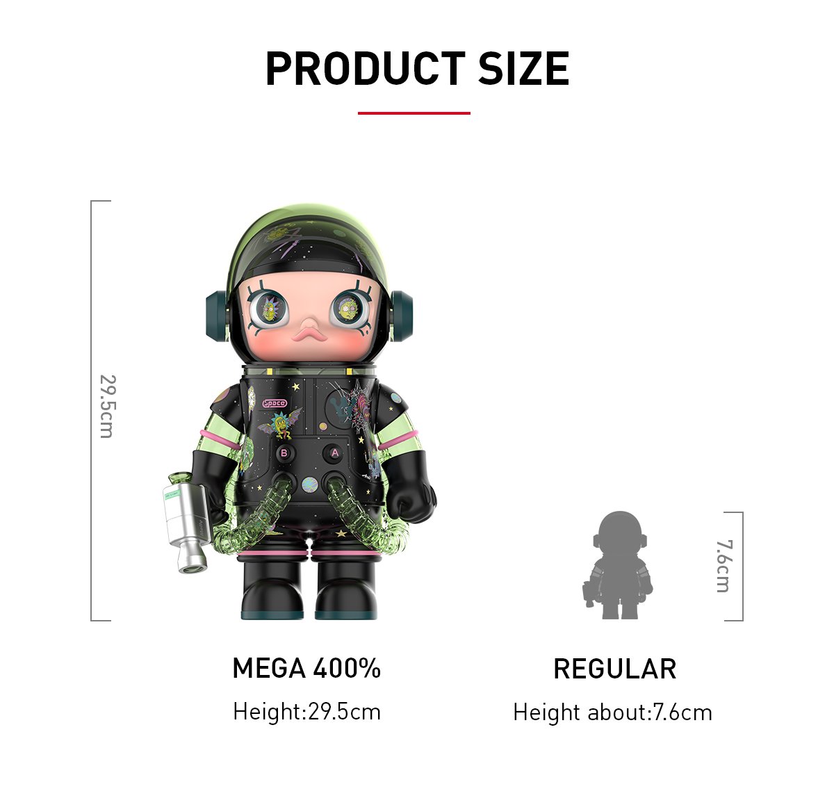MEGA SPACE MOLLY 400% Rick and Morty | POP MART (Japan)