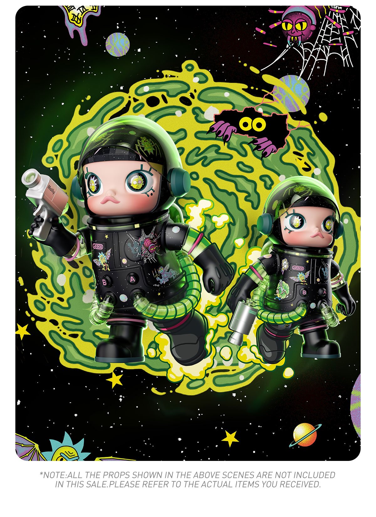 MEGA SPACE MOLLY 400% Rick and Morty | POP MART (Japan)