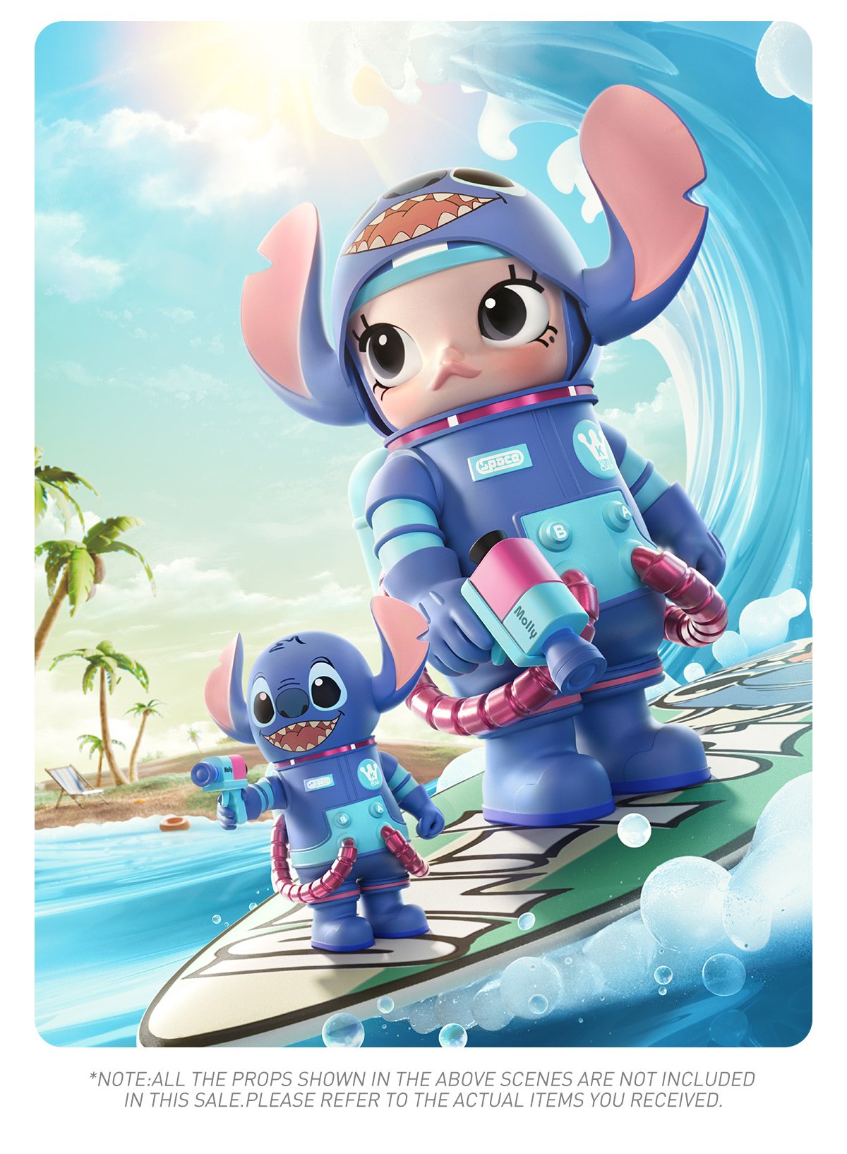 MEGA SPACE MOLLY 1000% Stitch | ポップマート