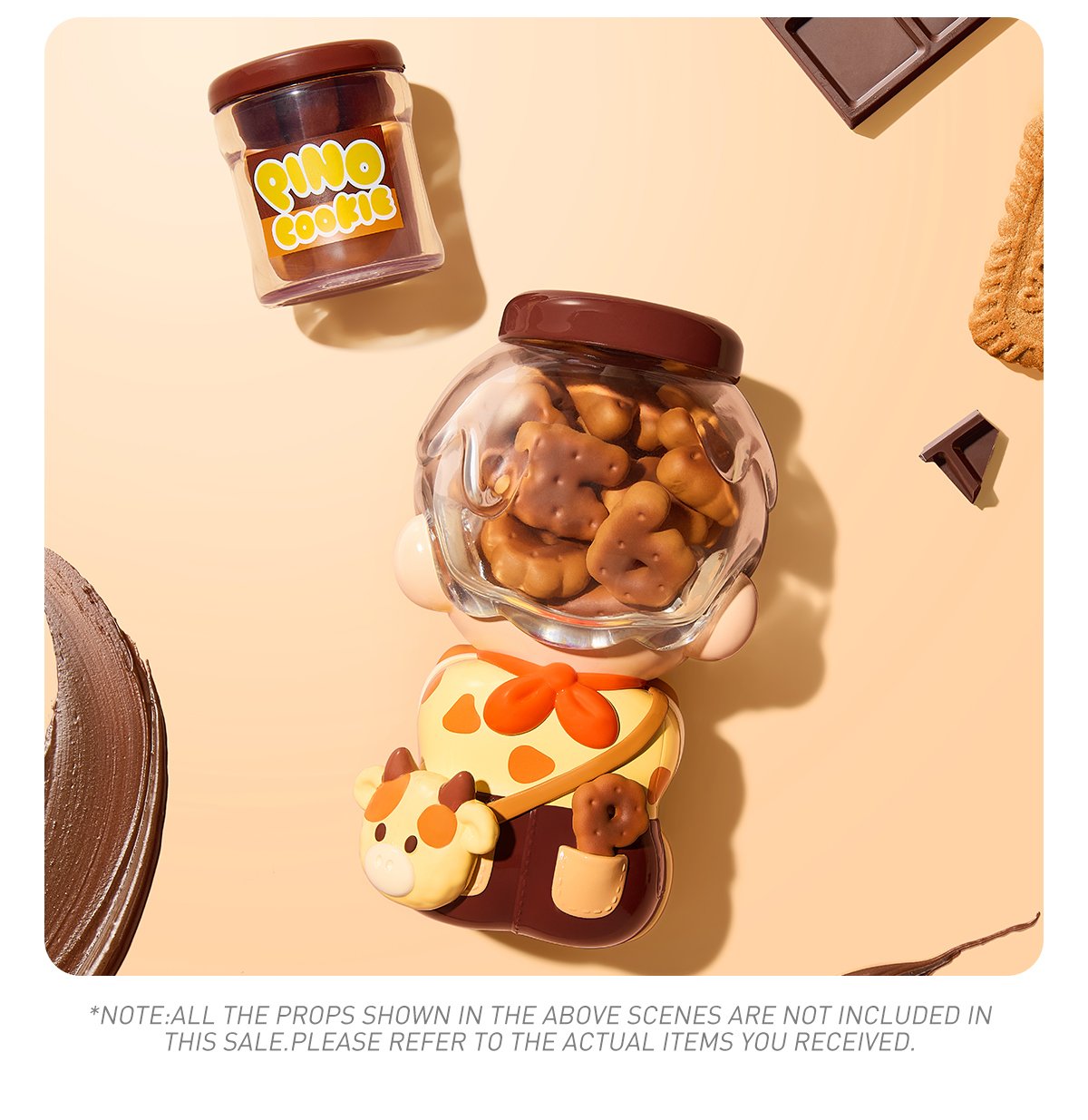 PINO JELLY Chocolate Cookie Figurine | ポップマート