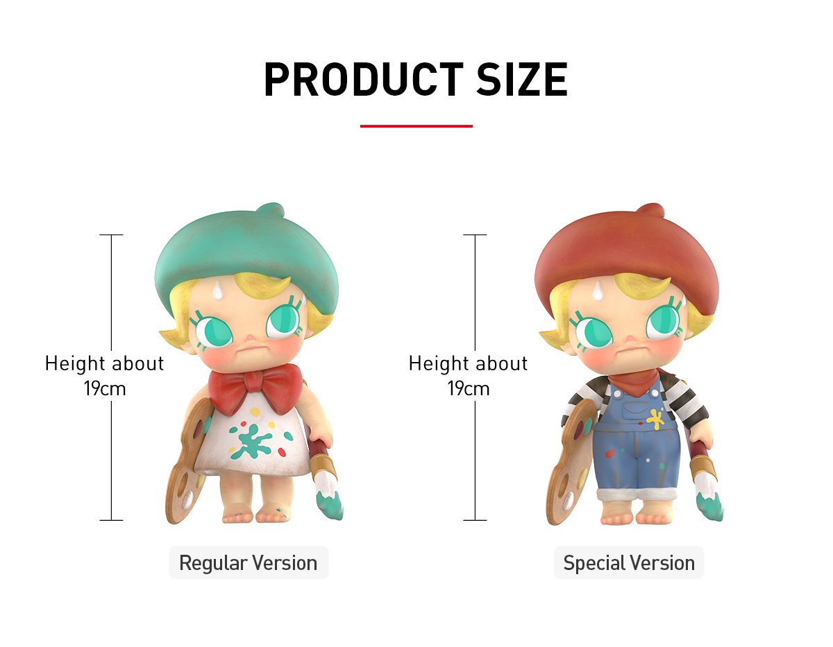 Baby Molly Future Painter Figurine | ポップマート