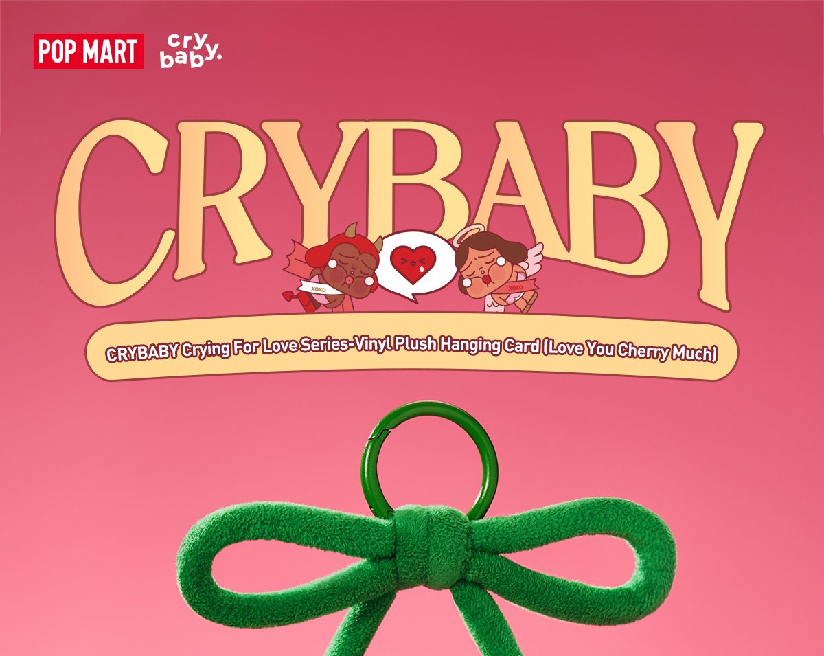 CRYBABY Crying For Love ぬいぐるみペンダント Love You Cherry Much