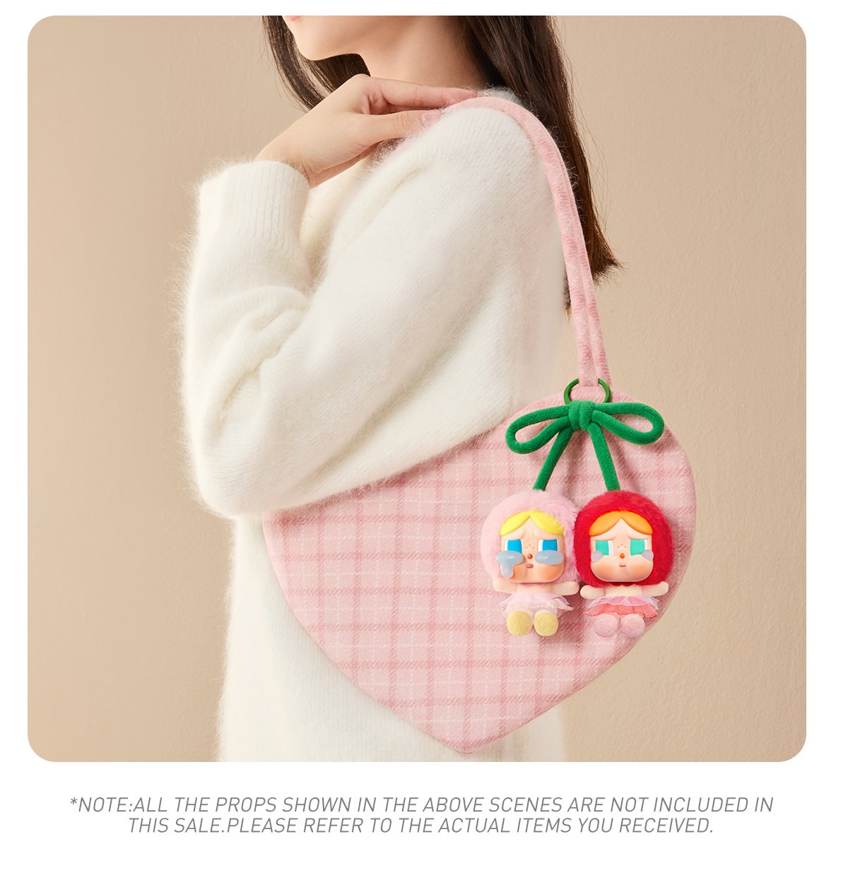 CRYBABY Crying For Love ぬいぐるみペンダント CRYBABY Crying For Love ぬいぐるみペンダント Love You Cherry Much