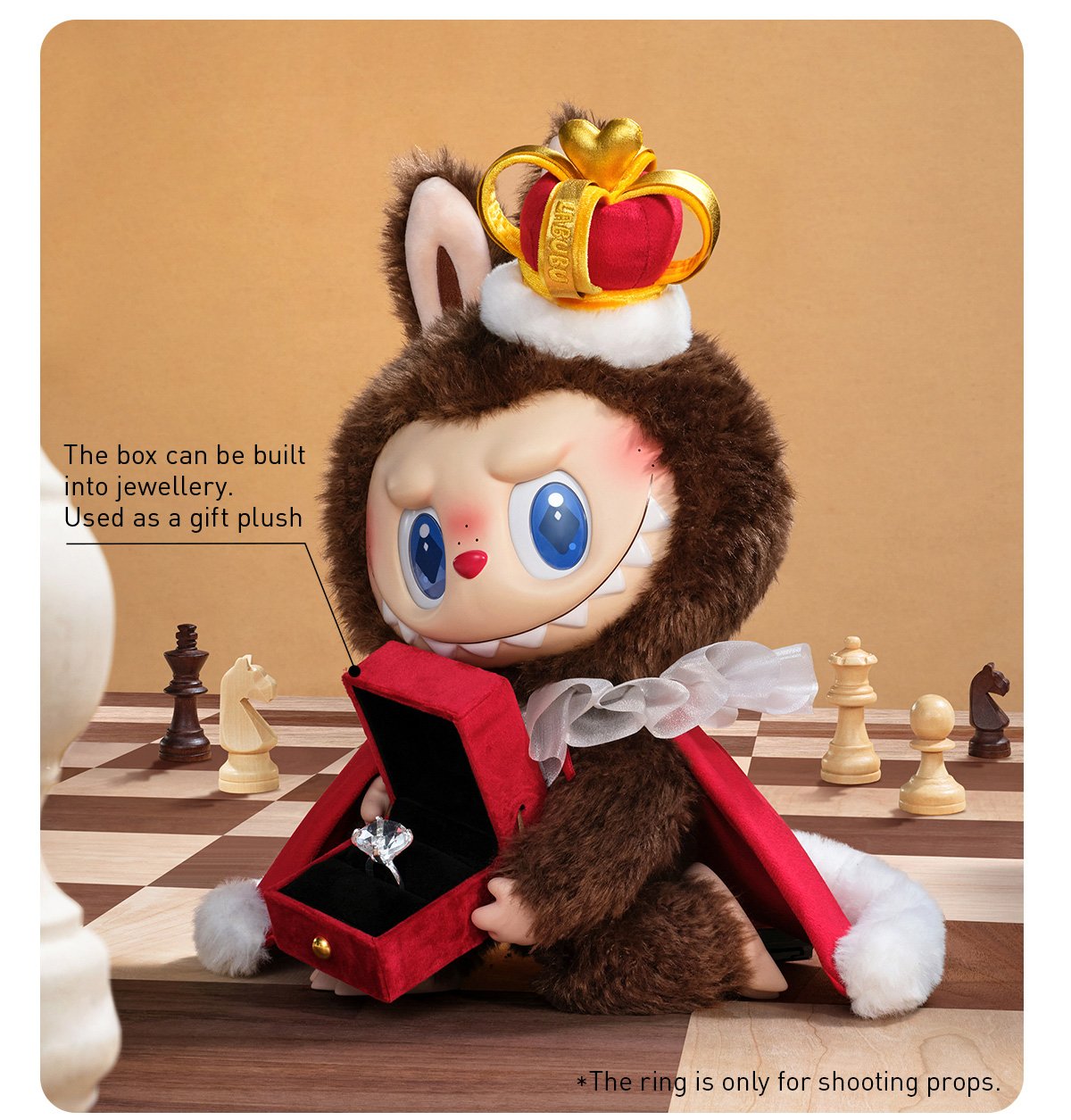THE MONSTERS Let's Checkmate Series-Vinyl Plush Doll | POP MART