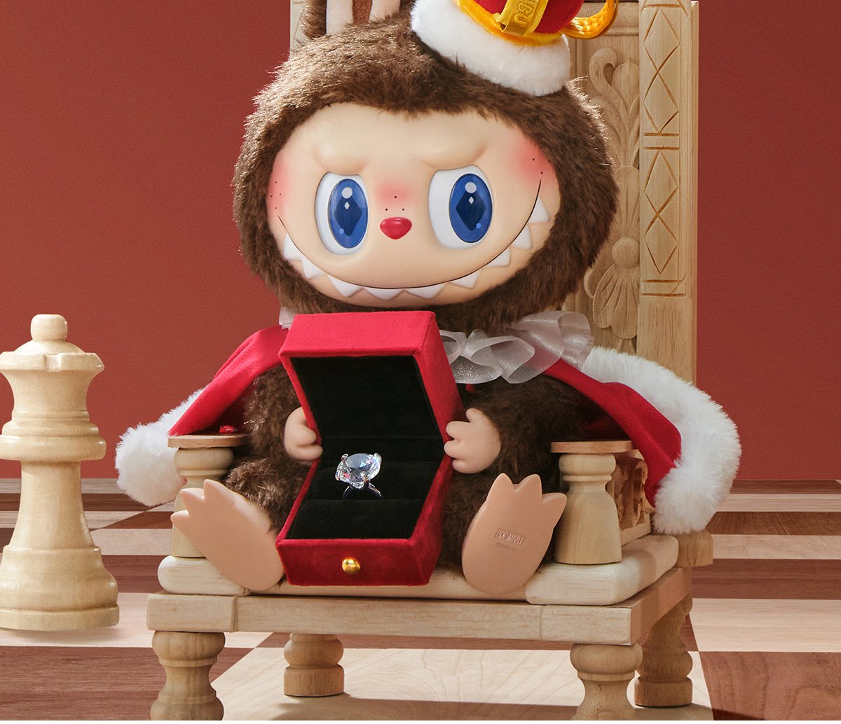 THE MONSTERS Let's Checkmate Series-Vinyl Plush Doll | POP MART