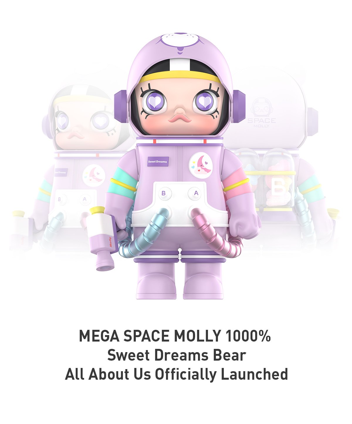 MEGA SPACE MOLLY 1000% Sweet Dream Bears | ポップマート