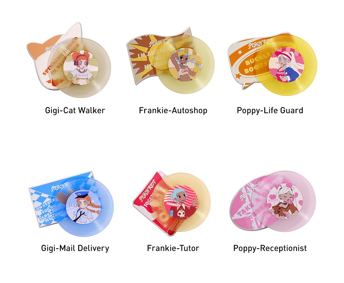 Peach Riot Rush Hour Series-Fridge Magnet Blind Box | POP MART
