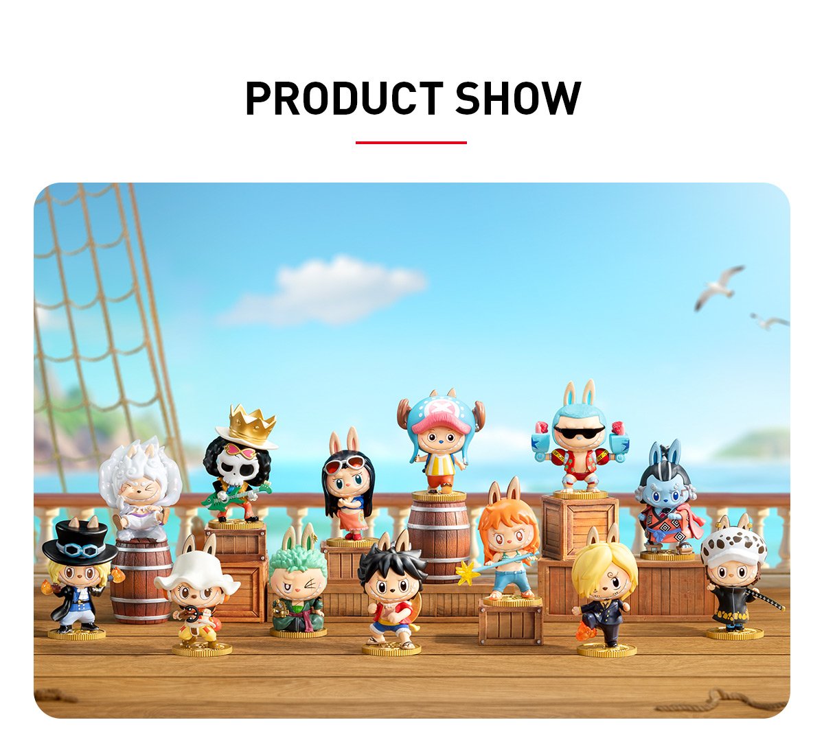 THE MONSTERS × One Piece Series Figures | POP MART (Australia)