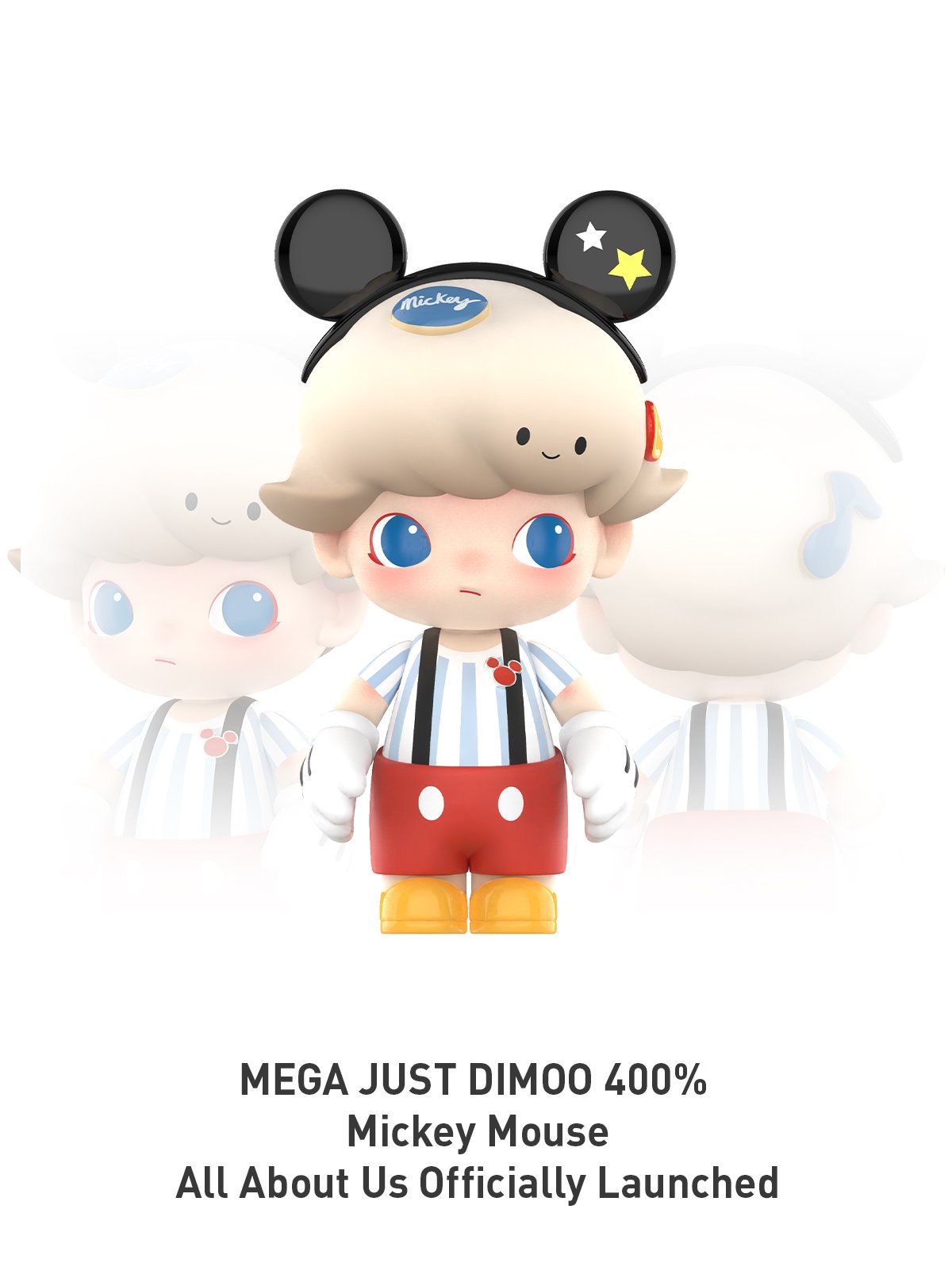 MEGA JUST DIMOO 400% Mickey Mouse | ポップマート
