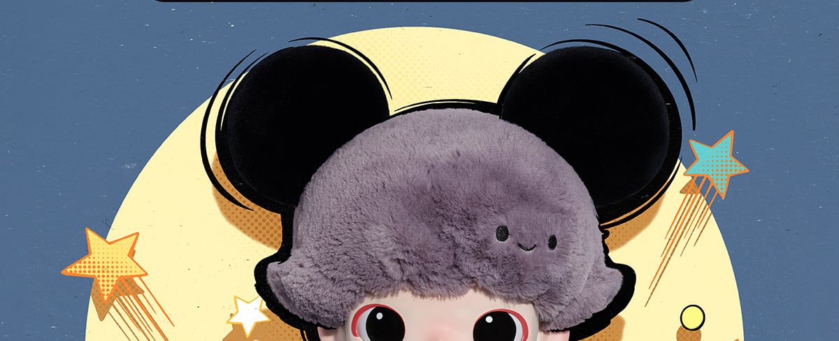 POPMART DIMOO Mickey ぬいぐるみバッグ DIMOO WORLD × DISNEY Series