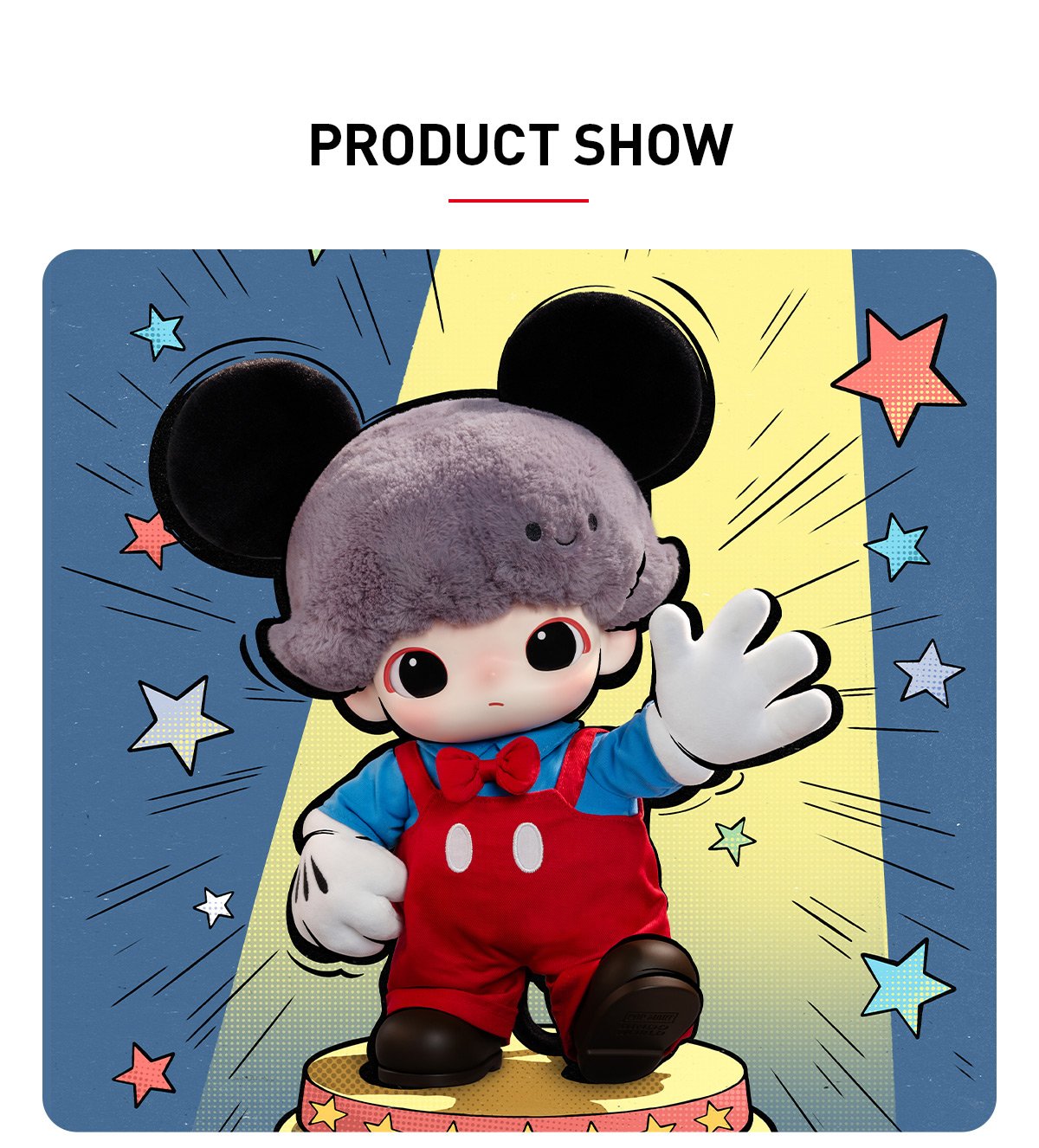 DIMOO WORLD × DISNEY Mickey ぬいぐるみバッグ | POP MART (Japan)