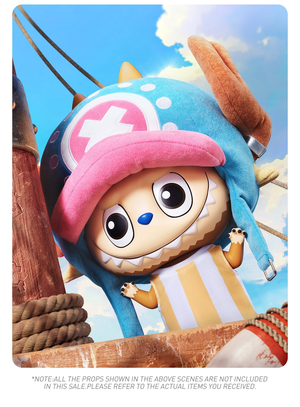 その他 POPMART MEGA LABUBU400% TonyTony Chopper MEGA LABUBU 400% TONY TONY CHOPPER | POP MART (Australia)