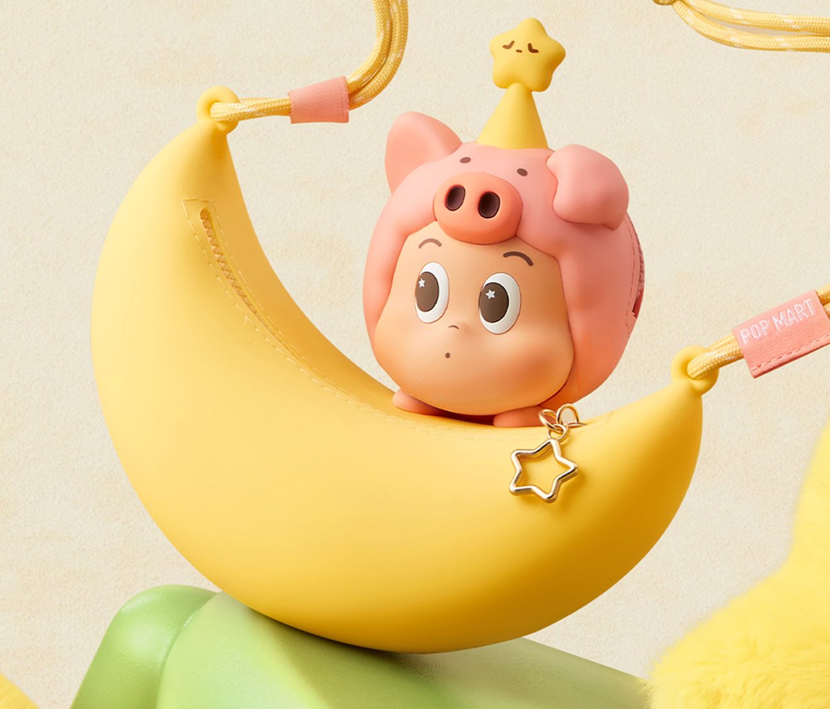 POP BEAN Pajama Party Twinkle silicone crossbody bag | ポップマート