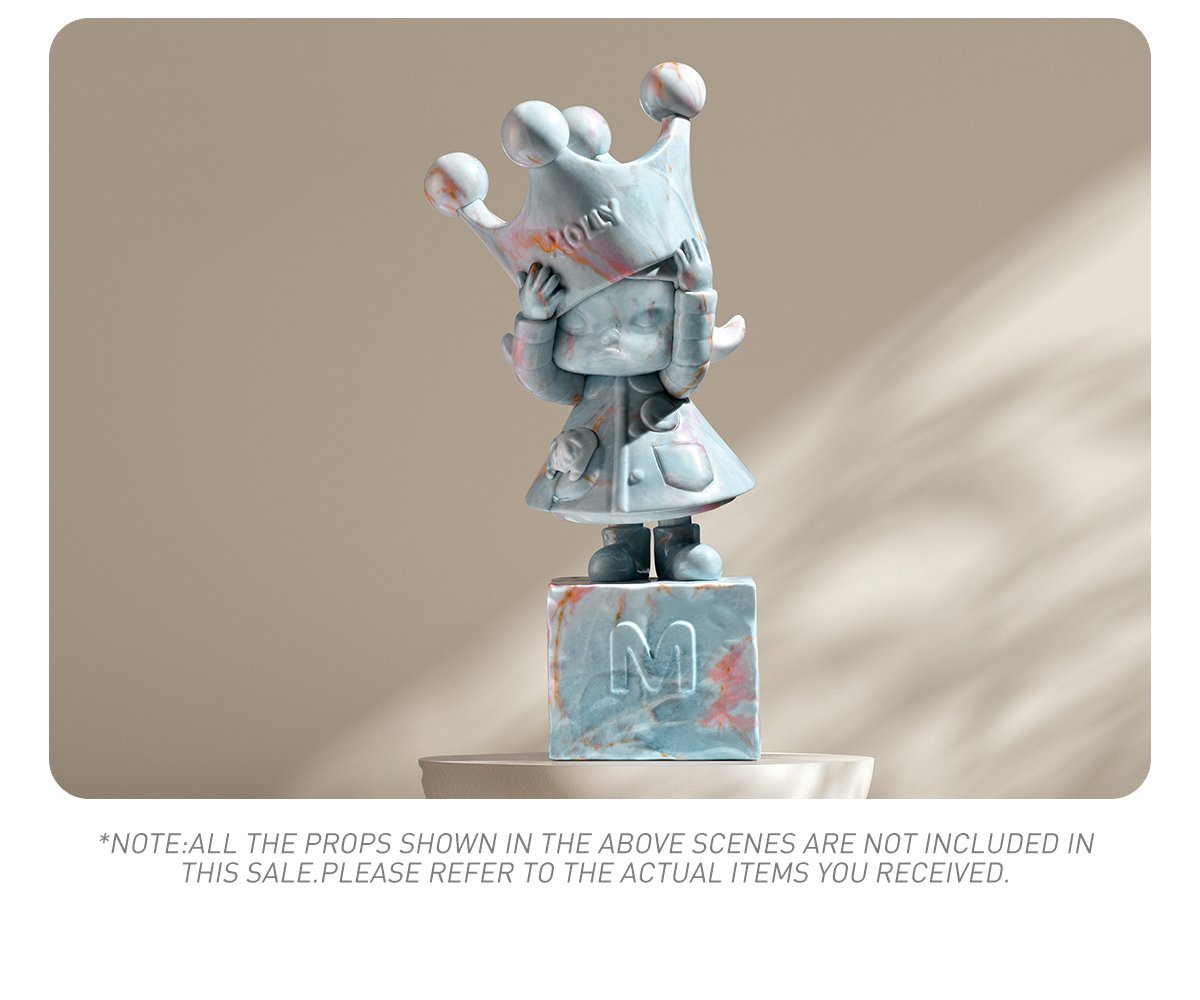 MOLLY Anniversary Statues Classical Retro 2 Series Figures