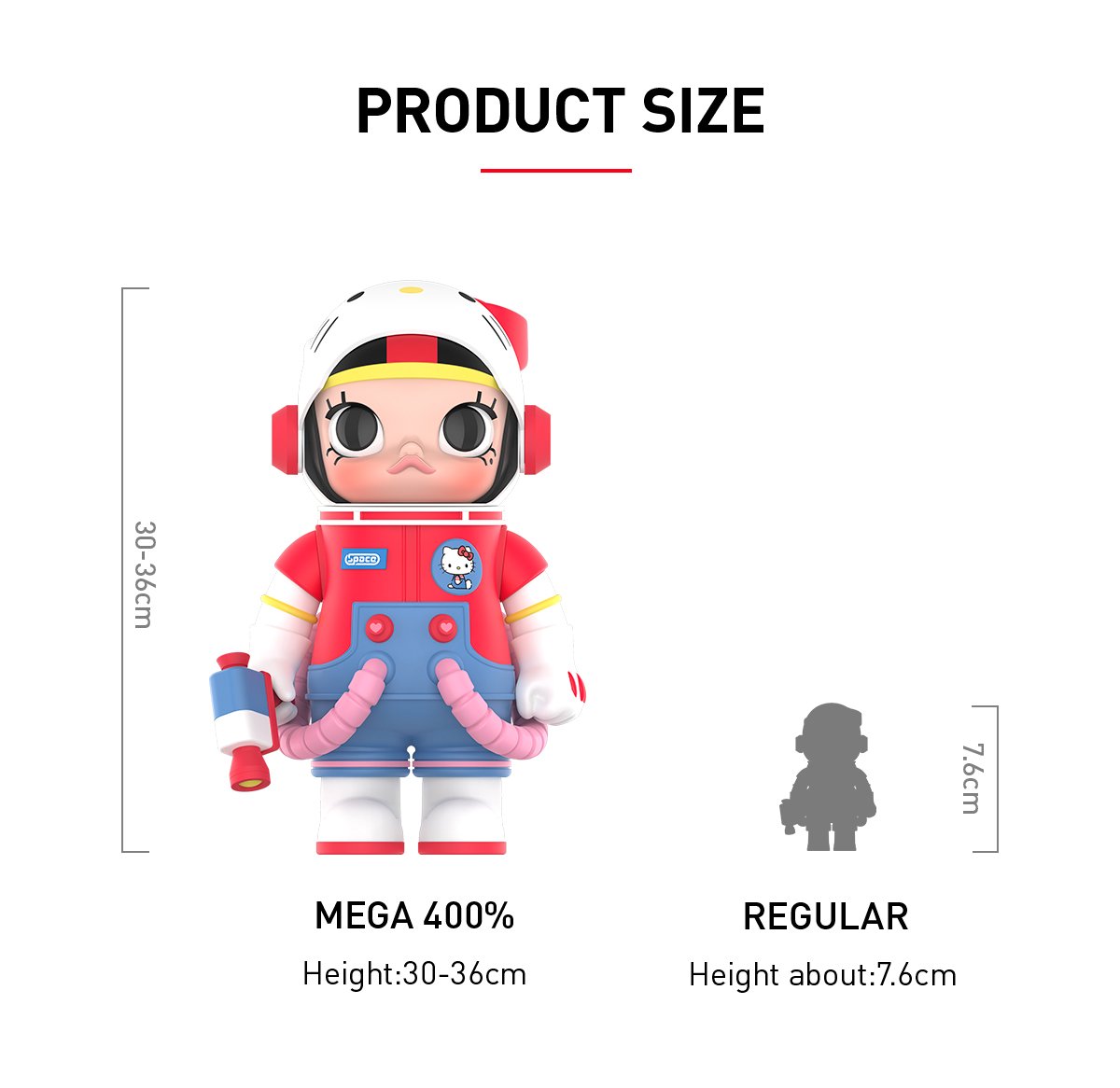 MEGA コレクション 400% SPACE MOLLY サンリオ キャラクターズ
